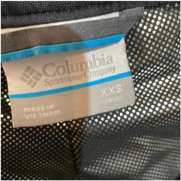Columbia Omni-Tech black snow pants Size XXS 4/5 adjustable waist - Picture 5 of 12